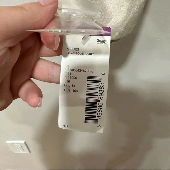 🍁 Elizabeth Howard formal dress with jacket 16 Y2K - Picture 12 of 12